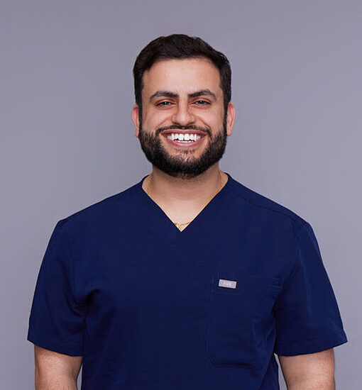 dr. hamati headshot in his scrubs
